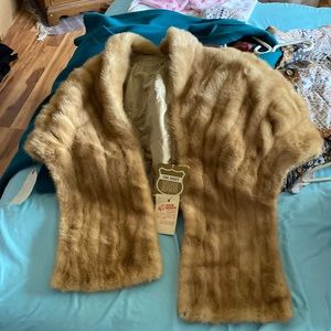 Small ladies fur coat